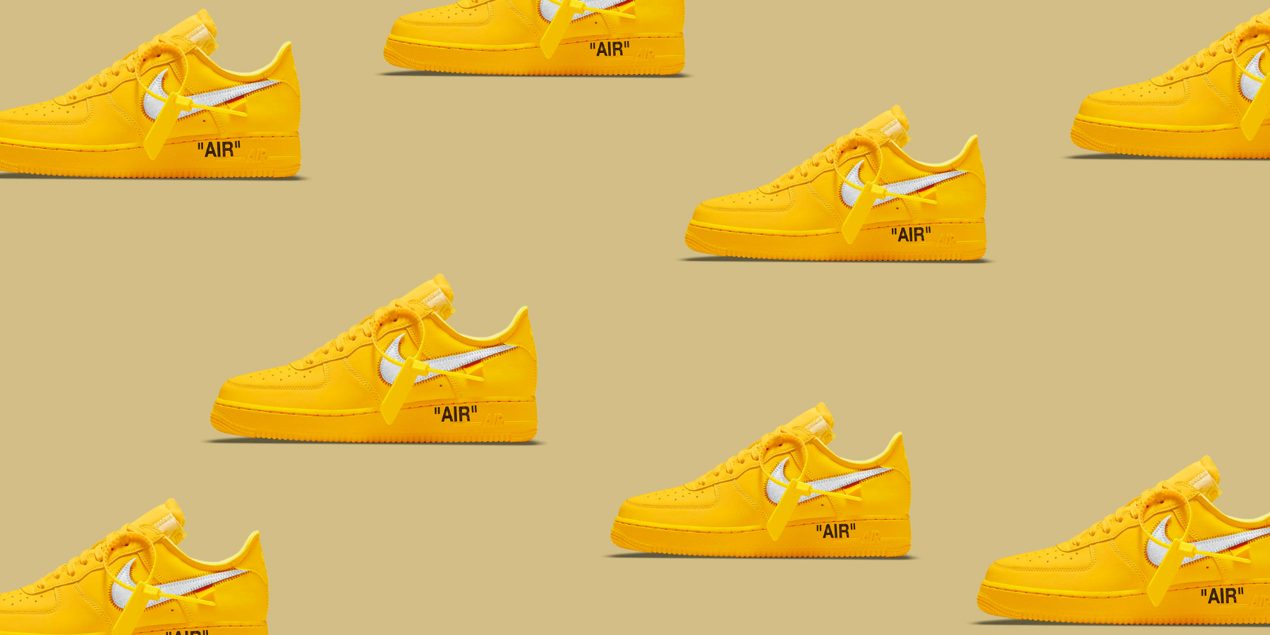 Off-White x Nike Air Force 1 'University Gold; Drop or Cop? | HypeDrop